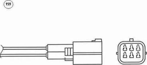 NGK 94805 - Lambda zonde www.autospares.lv