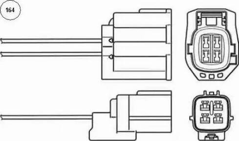 NGK 95845 - Lambda zonde www.autospares.lv