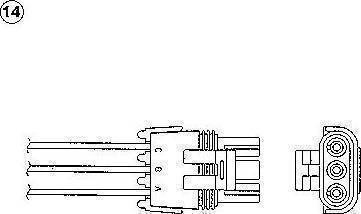 NGK 1866 - Lambda Sensor www.autospares.lv