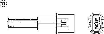 NGK 96927 - Lambda zonde www.autospares.lv