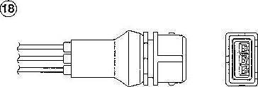 NGK 1860 - Lambda zonde www.autospares.lv