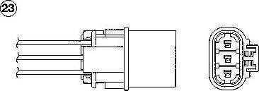 NGK 0155 - Lambda zonde autospares.lv