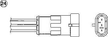 NGK 0126 - Lambda zonde www.autospares.lv