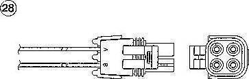 NGK 5654 - Lambda zonde autospares.lv