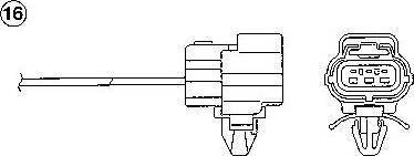 NGK 93087 - Lambda zonde www.autospares.lv