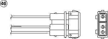 NGK 0226 - Lambda zonde autospares.lv