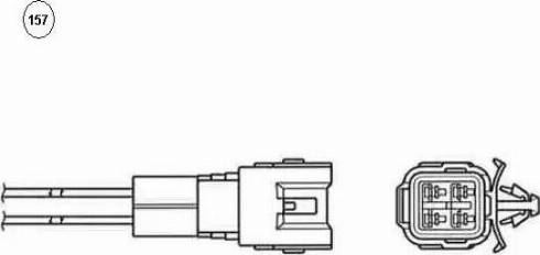 NGK 93752 - Lambda zonde www.autospares.lv