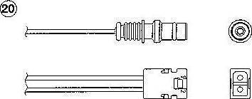 NGK 1837 - Lambda zonde www.autospares.lv