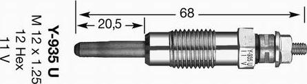 NGK 4791 - Kvēlsvece autospares.lv