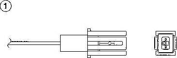 NGK 0187 - Lambda zonde autospares.lv