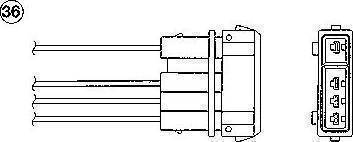 NGK 0183 - Lambda zonde www.autospares.lv