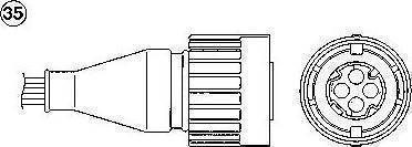 NGK 0273 - Лямбда-зонд, датчик кислорода www.autospares.lv