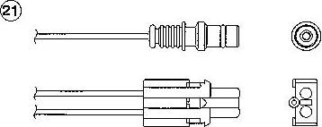 NGK 1826 - Lambda zonde www.autospares.lv