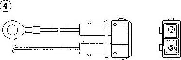 NGK 1822 - Лямбда-зонд, датчик кислорода www.autospares.lv