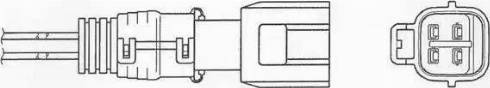 NGK 97669 - Lambda zonde autospares.lv