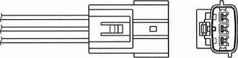 NGK 1737 - Lambda zonde www.autospares.lv