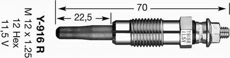 NGK 2785 - Kvēlsvece www.autospares.lv