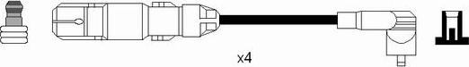 NGK 7034 - Augstsprieguma vadu komplekts www.autospares.lv