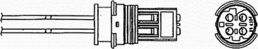 NGK OZA457-EE12 - Lambda zonde autospares.lv