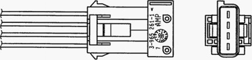 NGK OZA628U3 - Lambda zonde www.autospares.lv