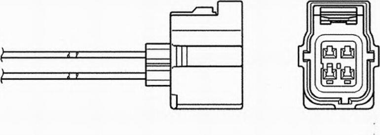 NGK OZA623C1 - Лямбда-зонд, датчик кислорода www.autospares.lv