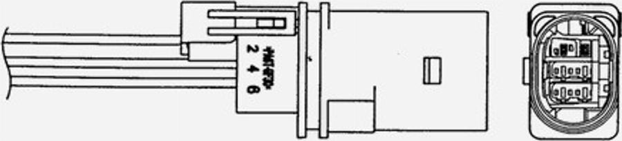 NGK UAA0004VW001 - Lambda zonde www.autospares.lv