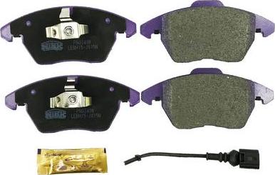 NiBK PN0348W - Brake Pad Set, disc brake www.autospares.lv