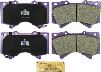 NiBK PN1541 - Brake Pad Set, disc brake www.autospares.lv