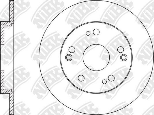 NiBK RN1599 - Bremžu diski www.autospares.lv