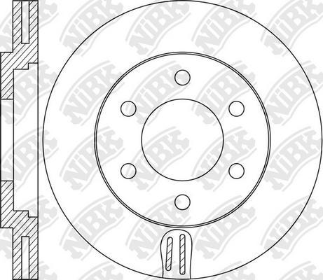 DJ Parts BD2734 - Bremžu diski www.autospares.lv