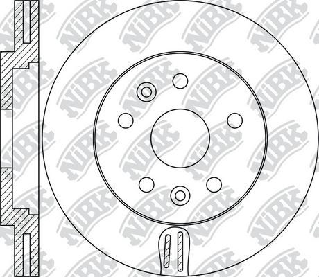 NiBK RN1882 - Bremžu diski www.autospares.lv