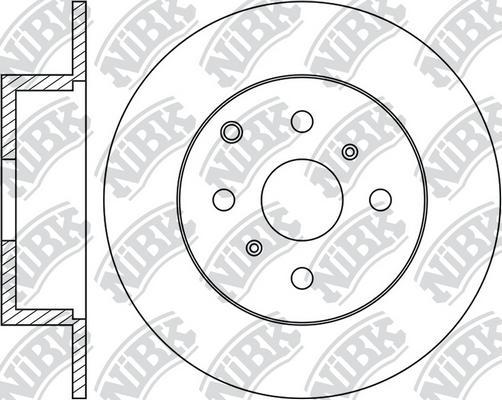 NiBK RN1308 - Bremžu diski www.autospares.lv