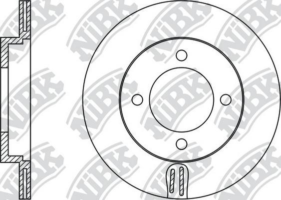 NiBK RN1339 - Bremžu diski autospares.lv