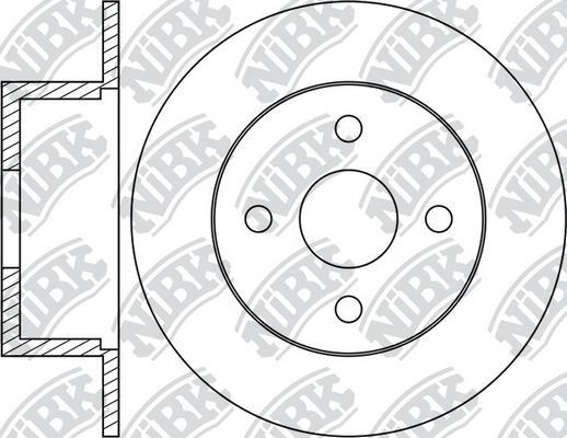 NiBK RN1747 - Bremžu diski autospares.lv