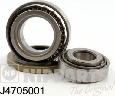 Nipparts J4705001 - Wheel hub, bearing Kit www.autospares.lv