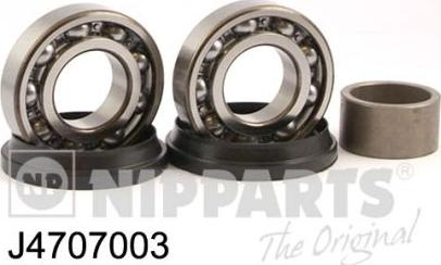 Nipparts J4707003 - Wheel hub, bearing Kit www.autospares.lv