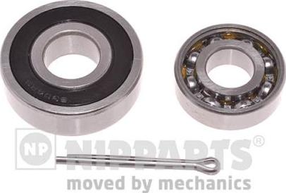 Nipparts J4716000 - Подшипник ступицы колеса, комплект www.autospares.lv