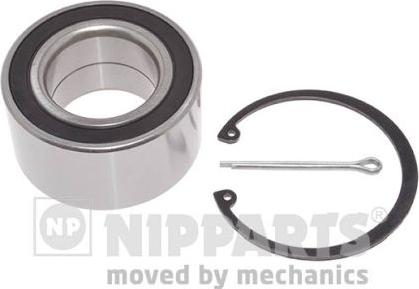 Nipparts J4710520 - Подшипник ступицы колеса, комплект www.autospares.lv