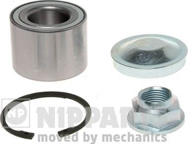 Nipparts J4711057 - Подшипник ступицы колеса, комплект www.autospares.lv