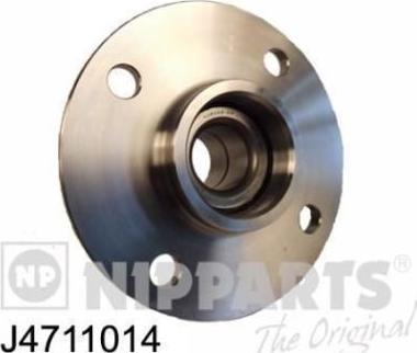 Nipparts J4711014 - Подшипник ступицы колеса, комплект www.autospares.lv