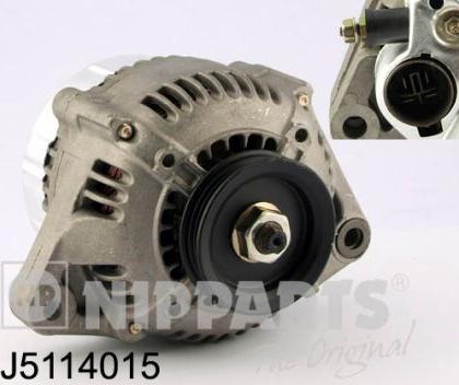 Nipparts J5114015 - Генератор www.autospares.lv