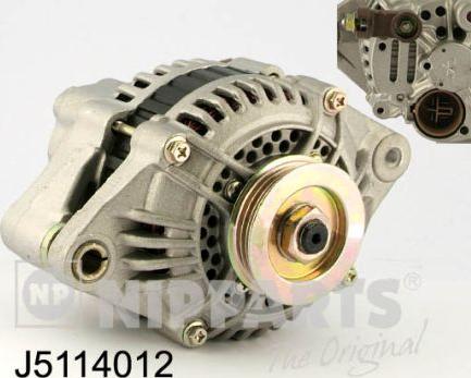 Nipparts J5114012 - Ģenerators www.autospares.lv