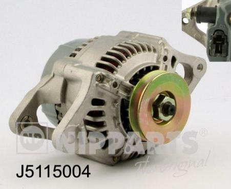 Nipparts J5115004 - Ģenerators www.autospares.lv