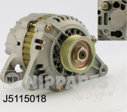 Nipparts J5115018 - Генератор www.autospares.lv