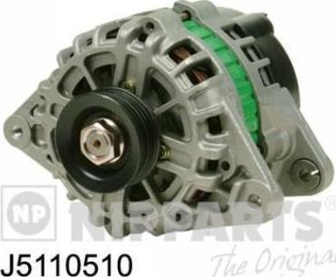 Nipparts J5110510 - Alternator www.autospares.lv