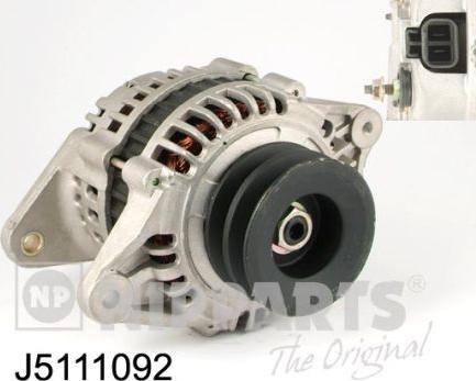 Nipparts J5111092 - Alternator www.autospares.lv