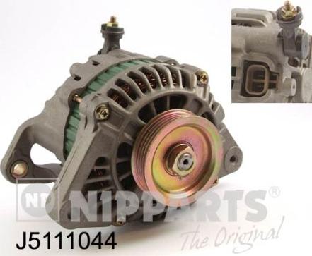 Nipparts J5111044 - Ģenerators www.autospares.lv