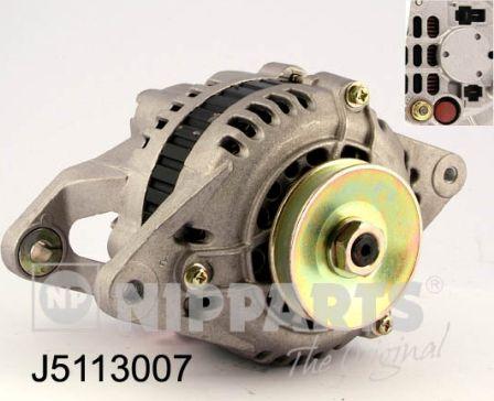 Nipparts J5113007 - Alternator www.autospares.lv