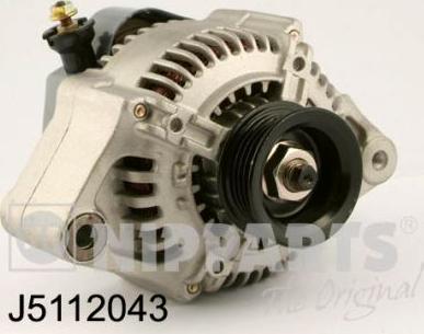 Nipparts J5112043 - Генератор www.autospares.lv