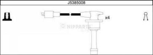 Nipparts J5385008 - Augstsprieguma vadu komplekts www.autospares.lv